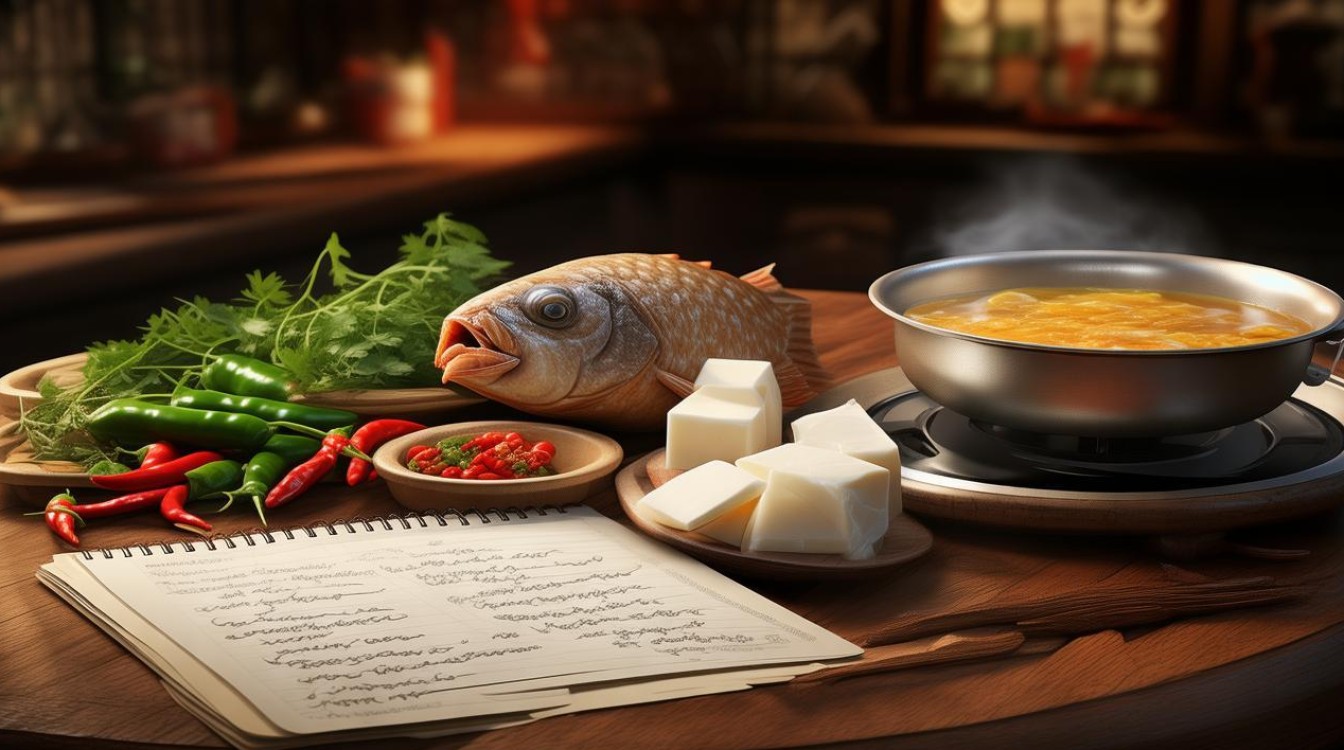 如何做出美味的剁椒鱼头豆腐汤？-图1