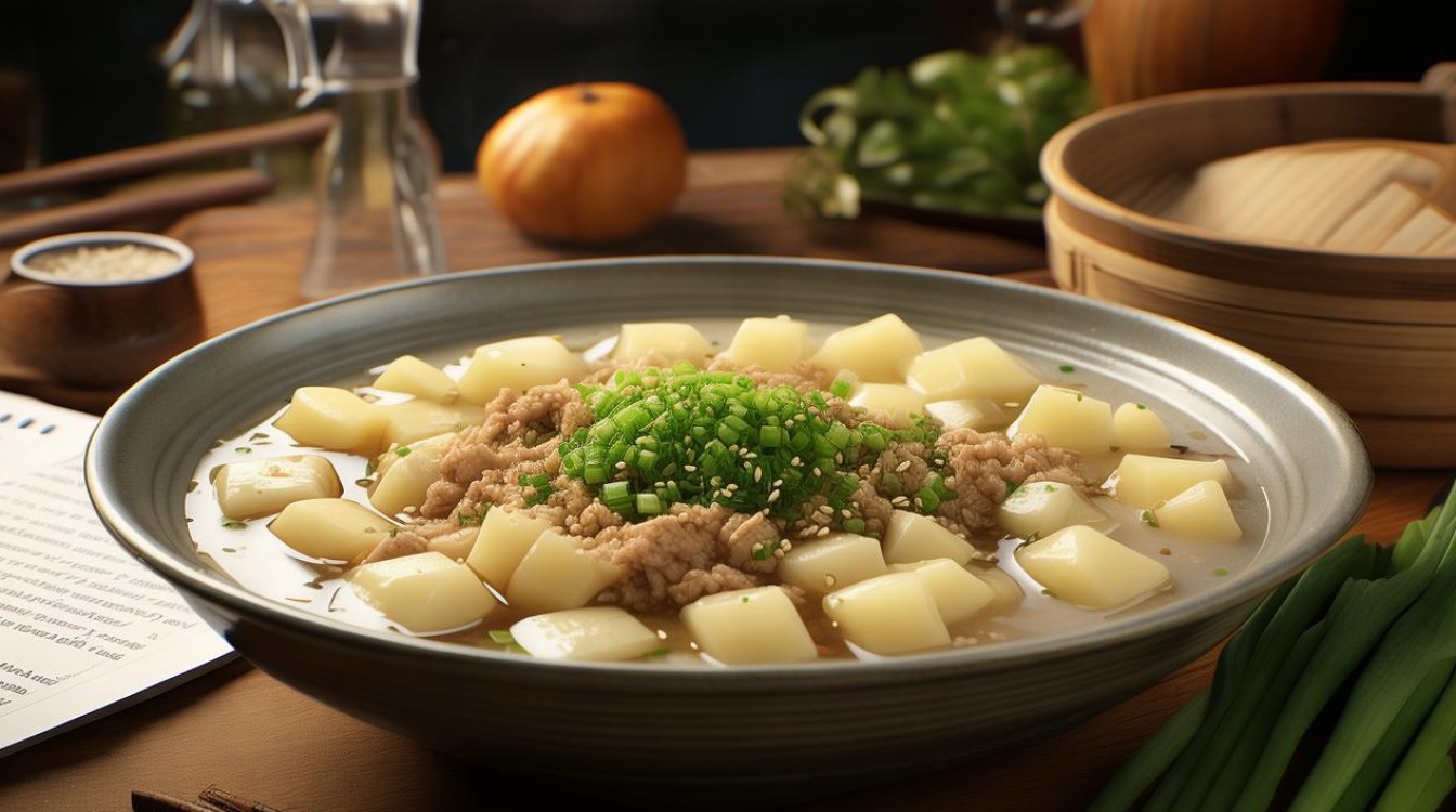 如何制作美味营养的山药肉末汤？-图2