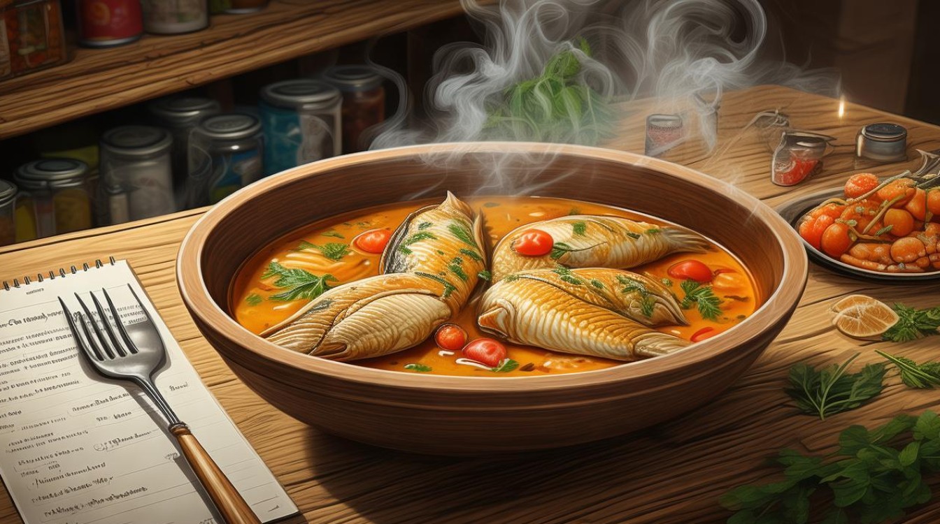 家常炖鱼汤怎么做？简单又美味的做法分享！-图2
