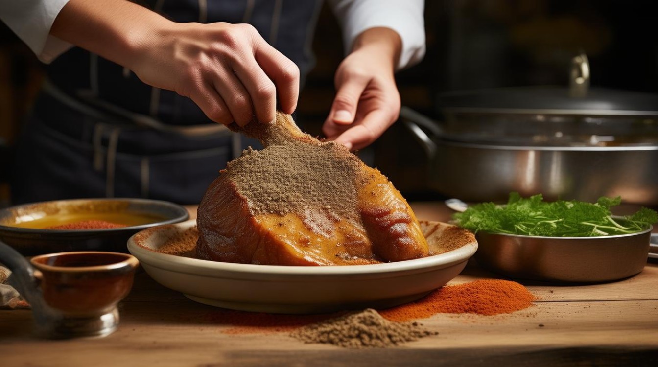 如何在家轻松做出美味的孜然羊腿肉？-图3