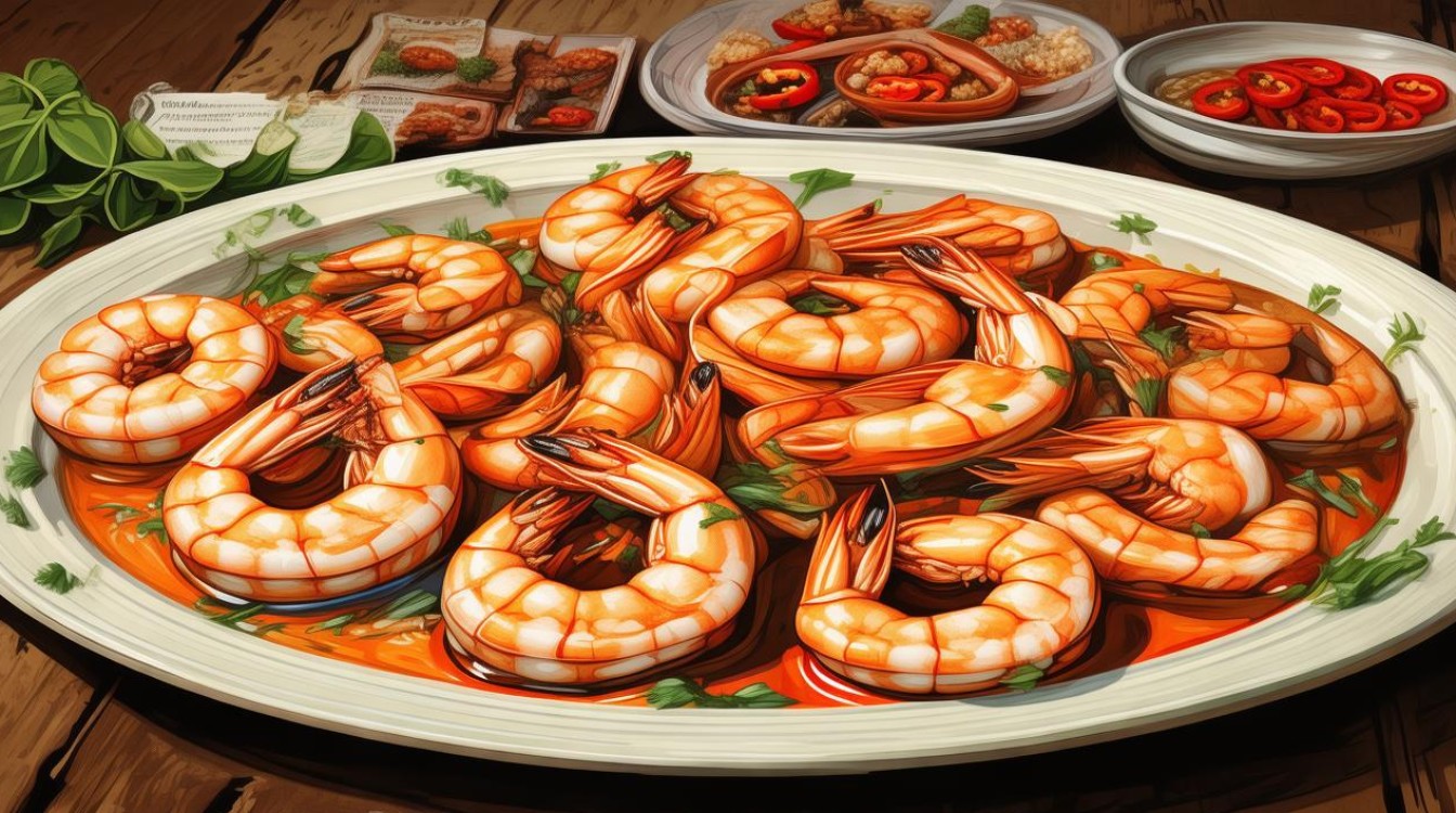 家常虾菜谱做法大全，简单易学的美味虾料理-图1