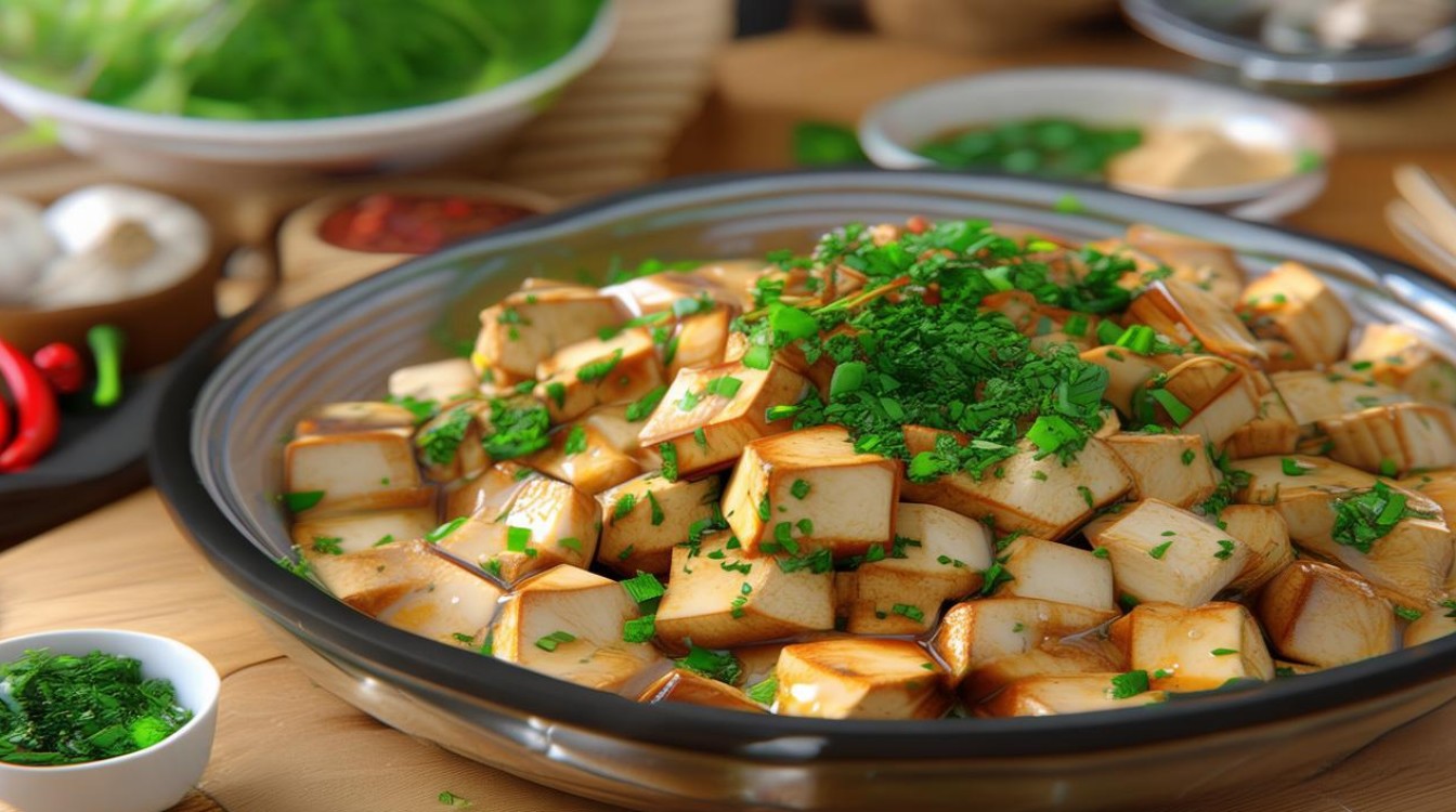 凉拌内酯豆腐怎么做？家常做法简单又美味！-图3