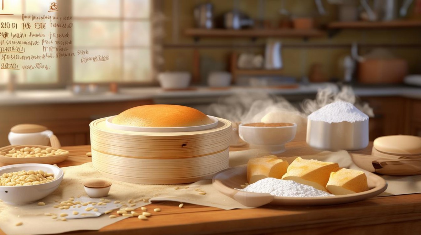 家常蒸松糕怎么做？简单步骤轻松学会！-图2