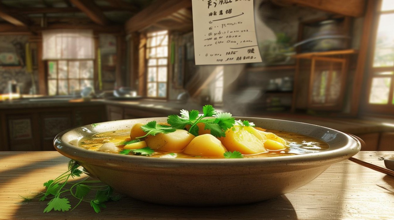 如何制作美味的油菜土豆汤？简单步骤分享！-图3