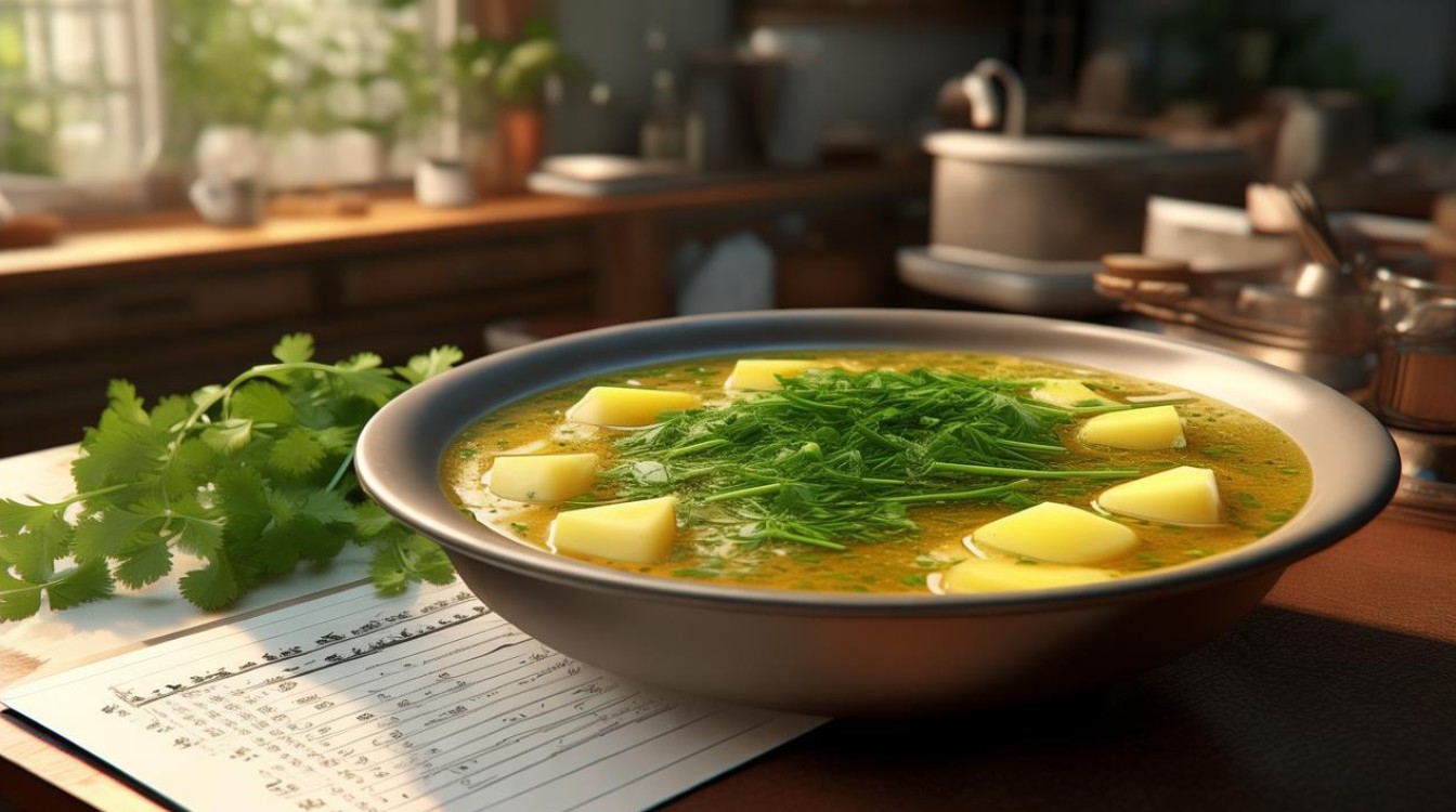 如何制作美味的油菜土豆汤？简单步骤分享！-图4