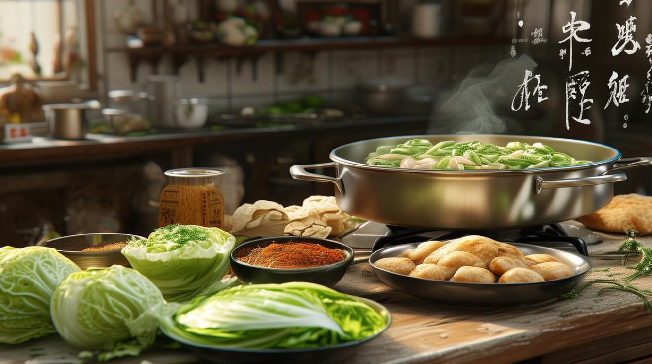 白菜焖饼怎么做？家常做法简单又美味！-图1