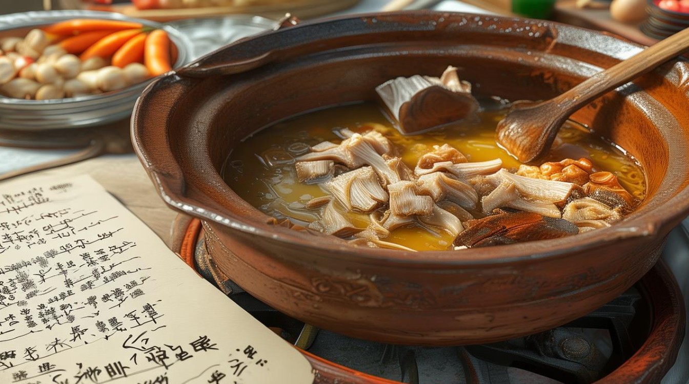 如何用砂锅熬制鲜美的大骨头汤？-图4