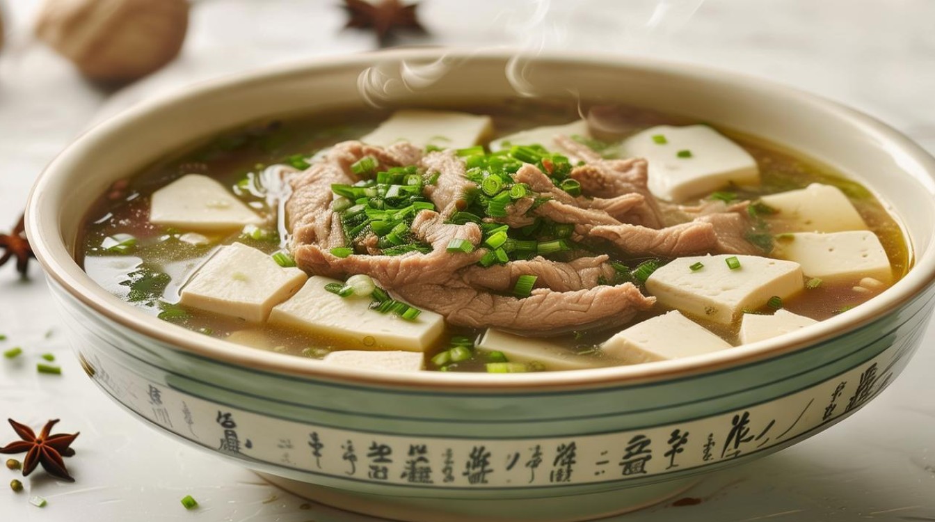 如何轻松做出美味的豆腐肉丝汤？-图1