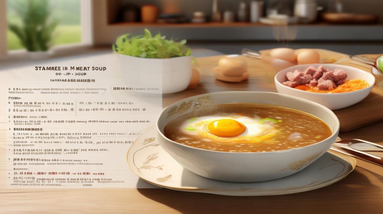 肉饼汤蒸蛋怎么做？简单步骤一次学会！-图2