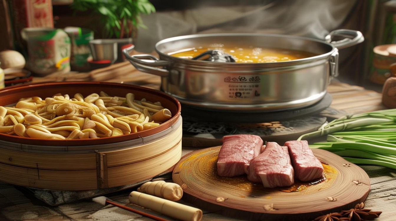 干竹笋排骨汤怎么做？简单步骤教你炖出鲜香美味！-图1