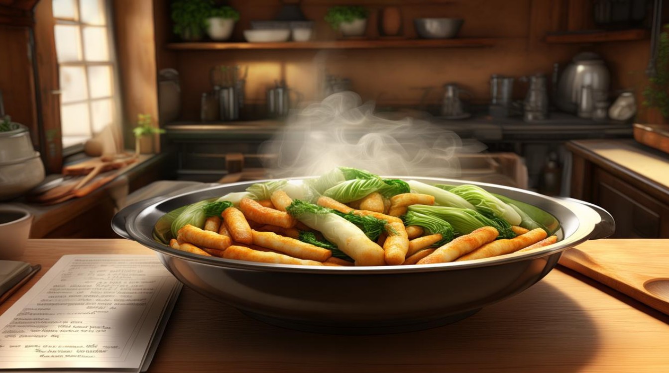 白菜烩油条怎么做？家常做法简单又美味！-图2