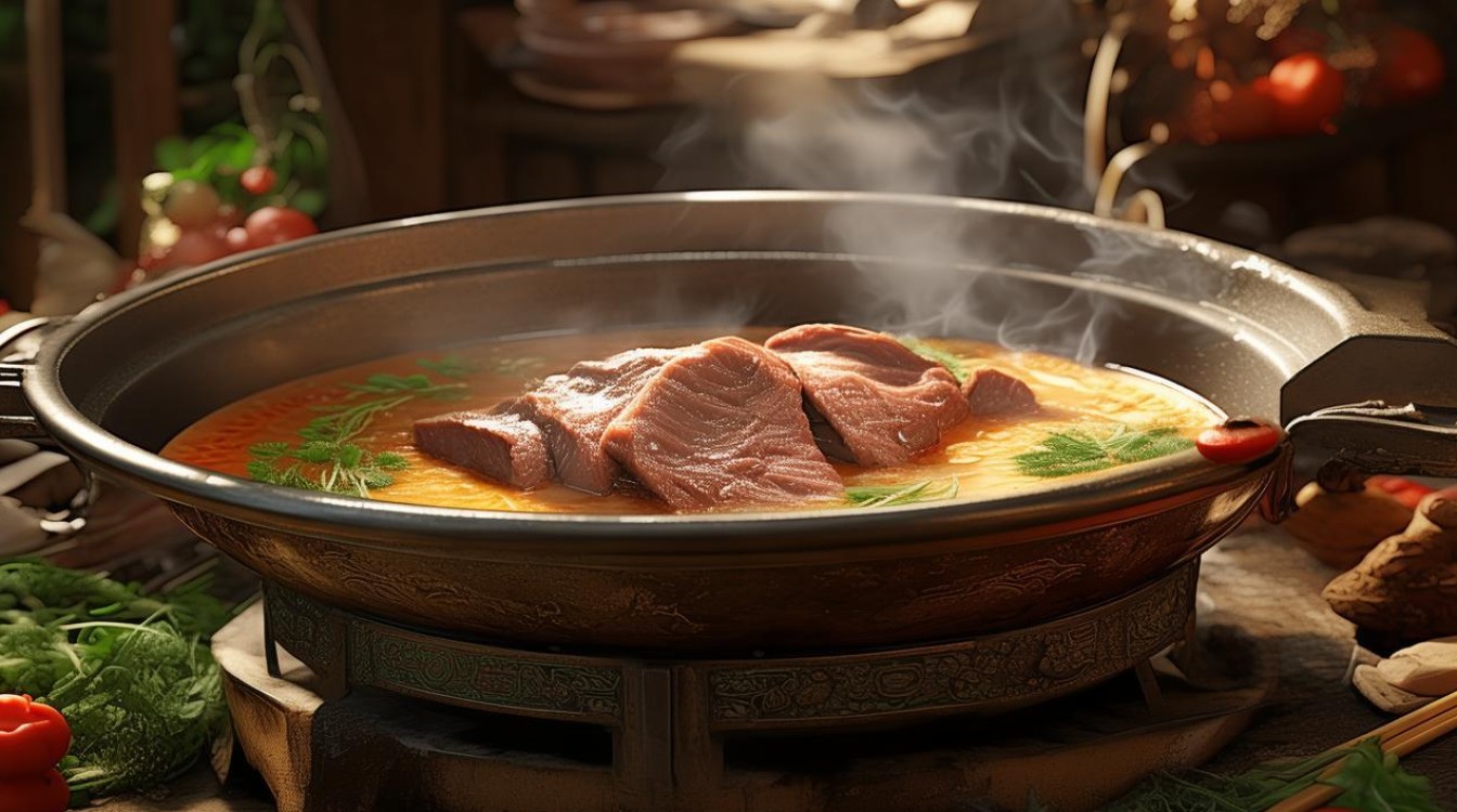 如何在家做出美味的砂锅牛尾汤？-图1