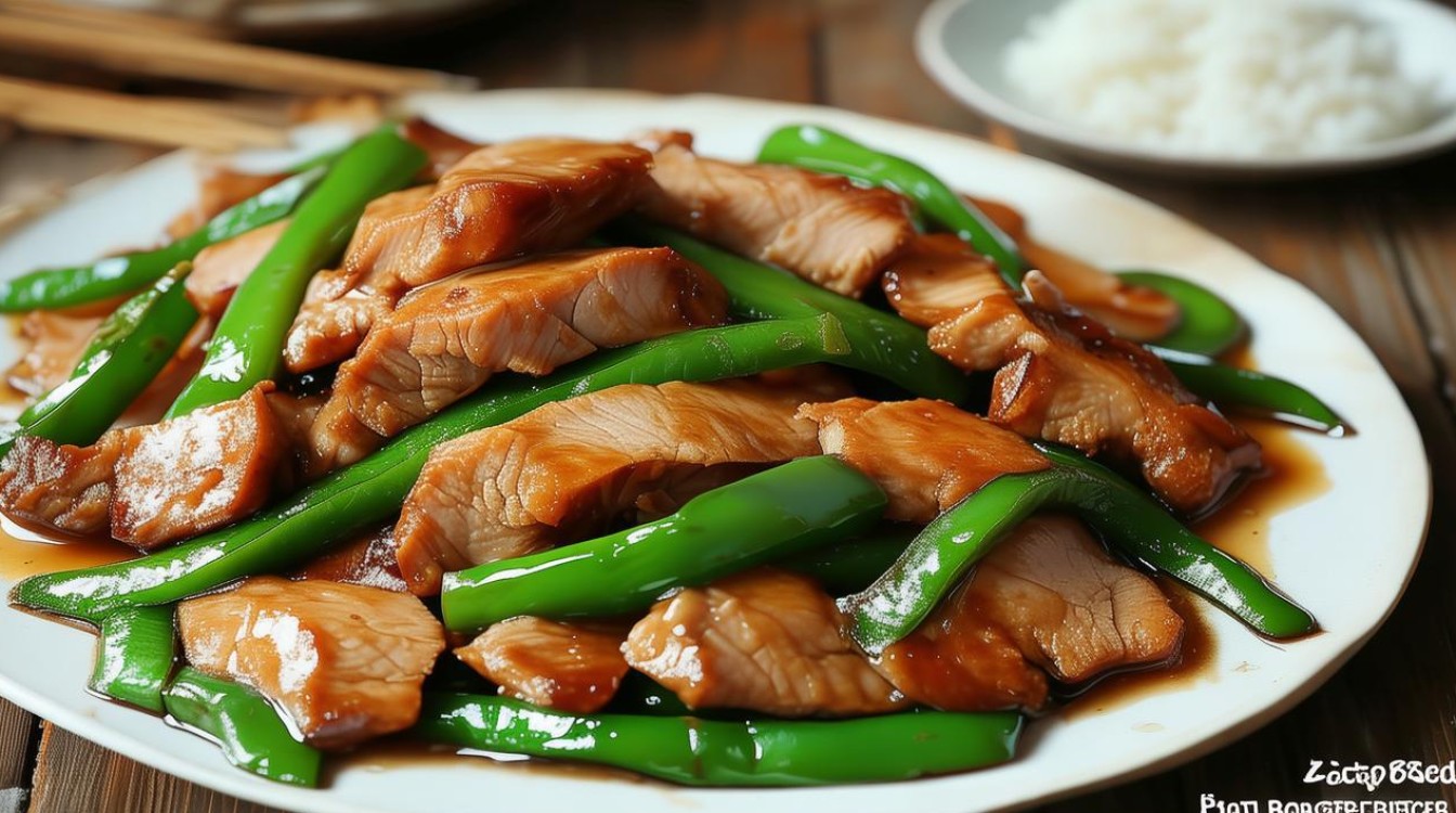 青椒盐煎肉怎么做？家常做法简单又美味！-图2