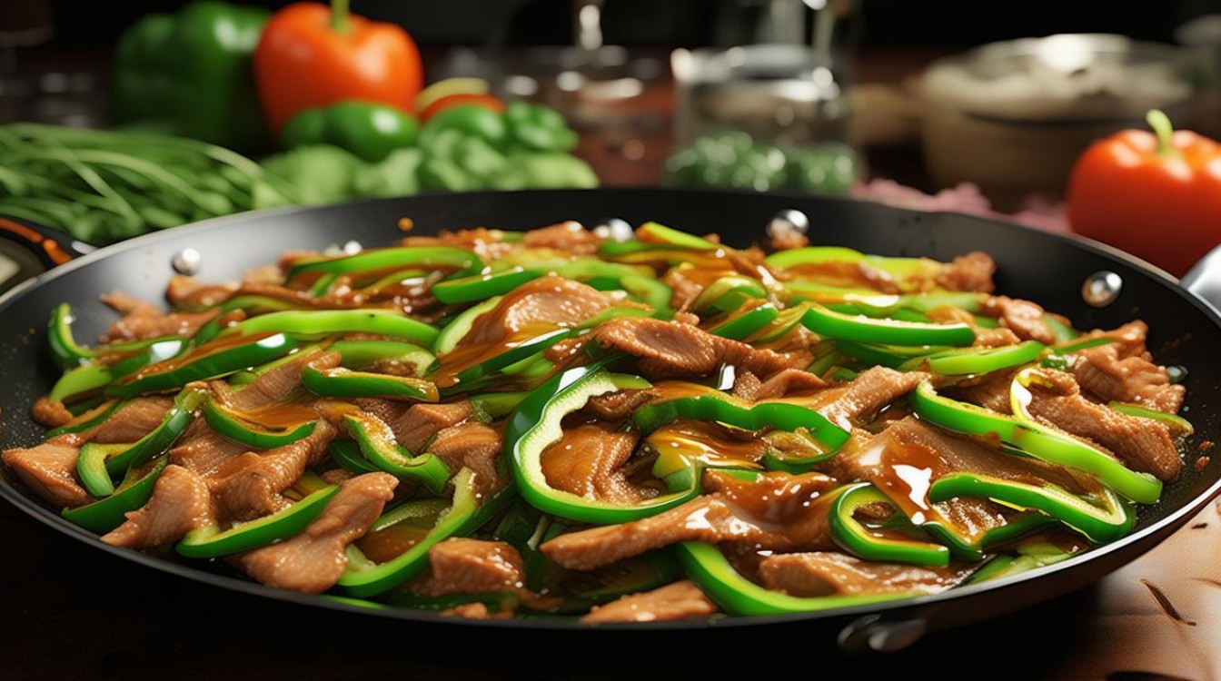 青椒肉片怎么做？家常做法简单又美味！-图2