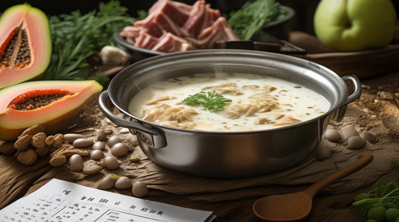 木瓜排骨牛奶汤怎么做？简单步骤分享！-图2