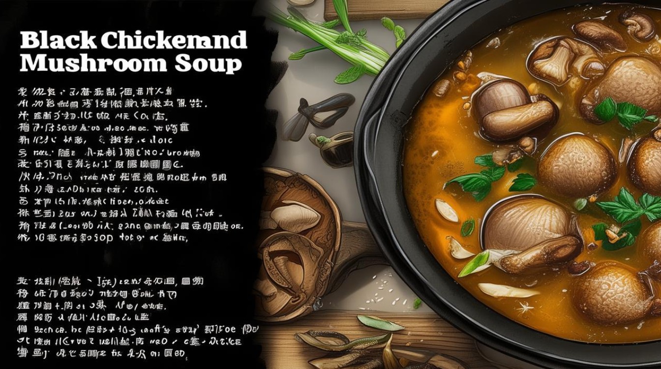 乌鸡香菇汤怎么做？简单步骤教你炖出营养美味！-图1