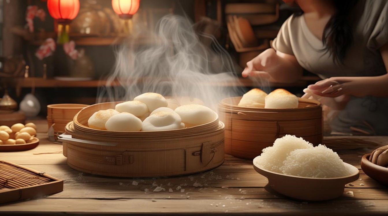 家常蒸大米发糕怎么做？简单步骤一次学会！-图2