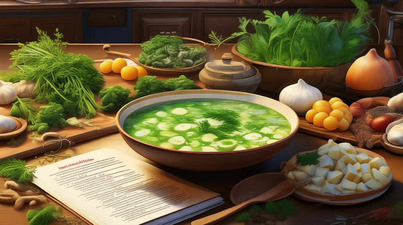 如何制作美味的海菜土豆汤？简单步骤分享！-图1