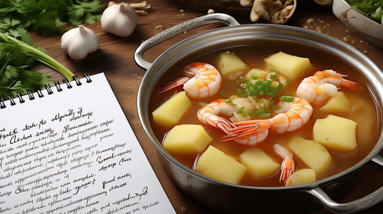 如何制作美味的土豆白虾汤？简单步骤分享！-图2
