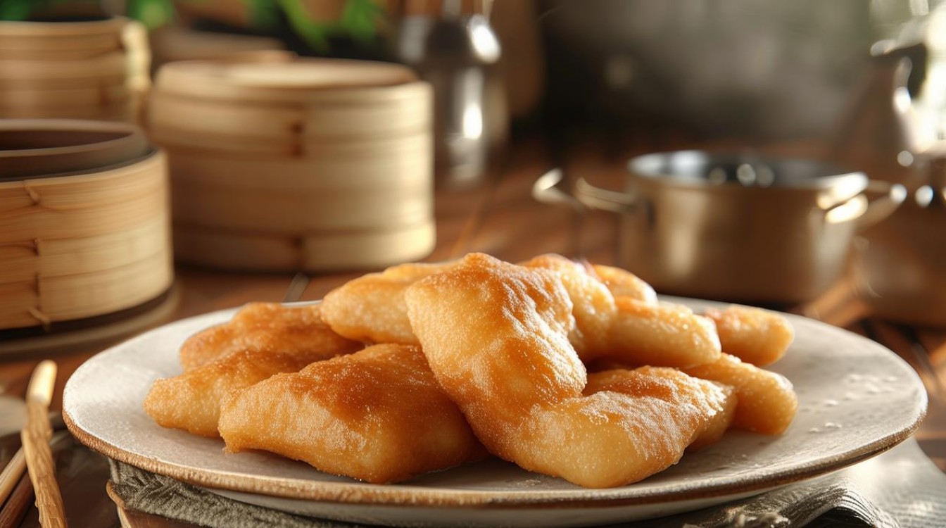 如何在家轻松做出酥脆可口的油炸巧果？-图1