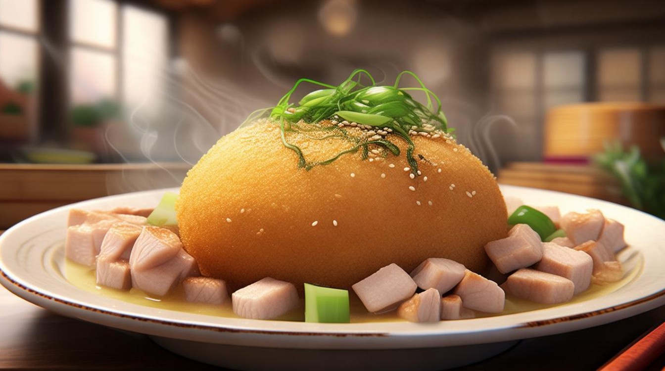 如何在家轻松做出美味的油炸糯米肉圆子？-图1