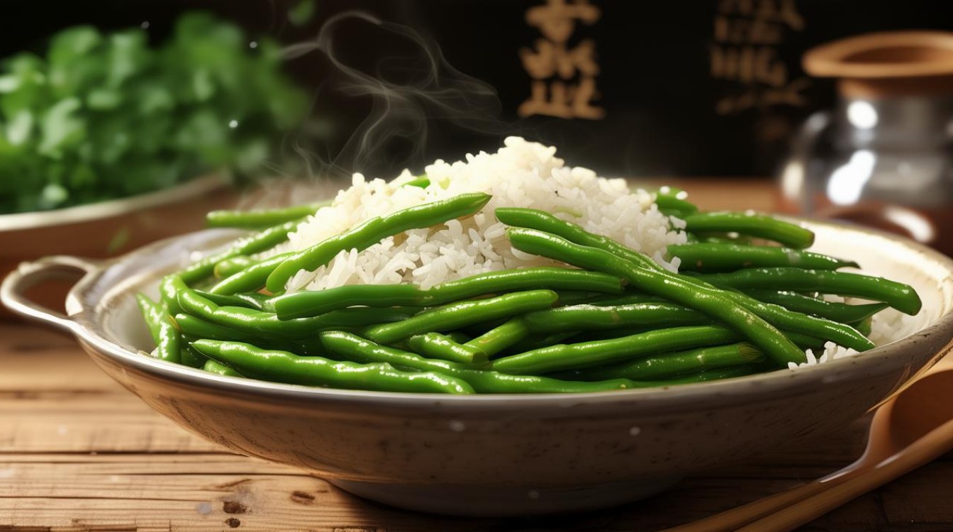四季豆焖饭怎么做？家常简单做法分享！-图1