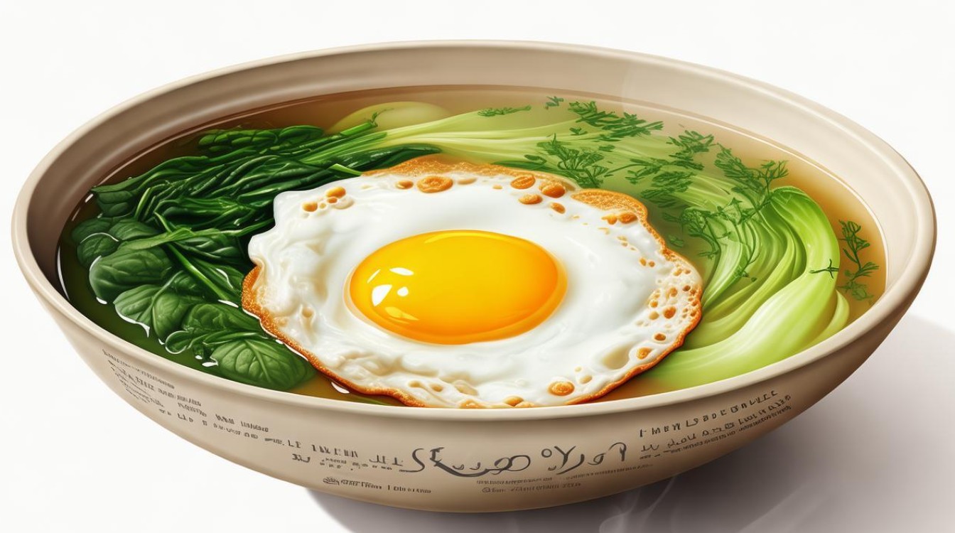 煎蛋菜叶汤怎么做？简单步骤分享！-图1