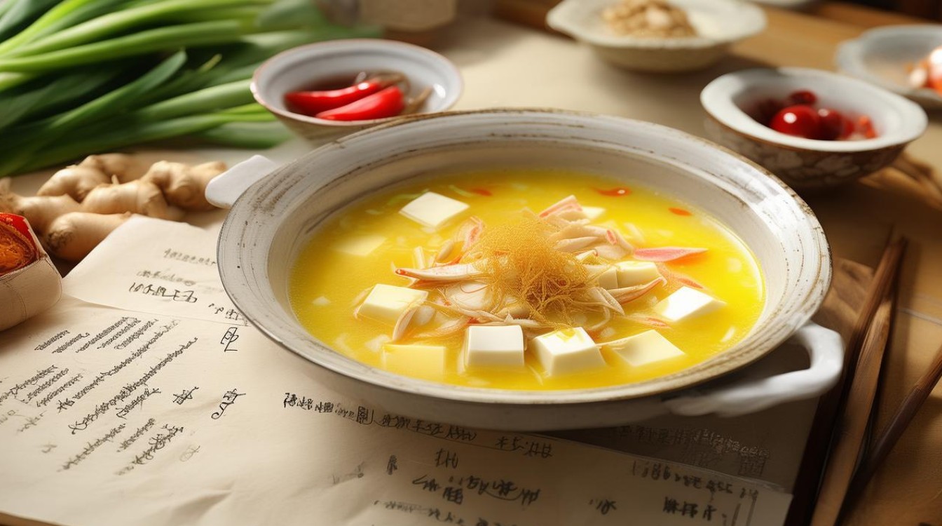 蟹黄豆腐汤怎么做？简单家常做法分享-图2