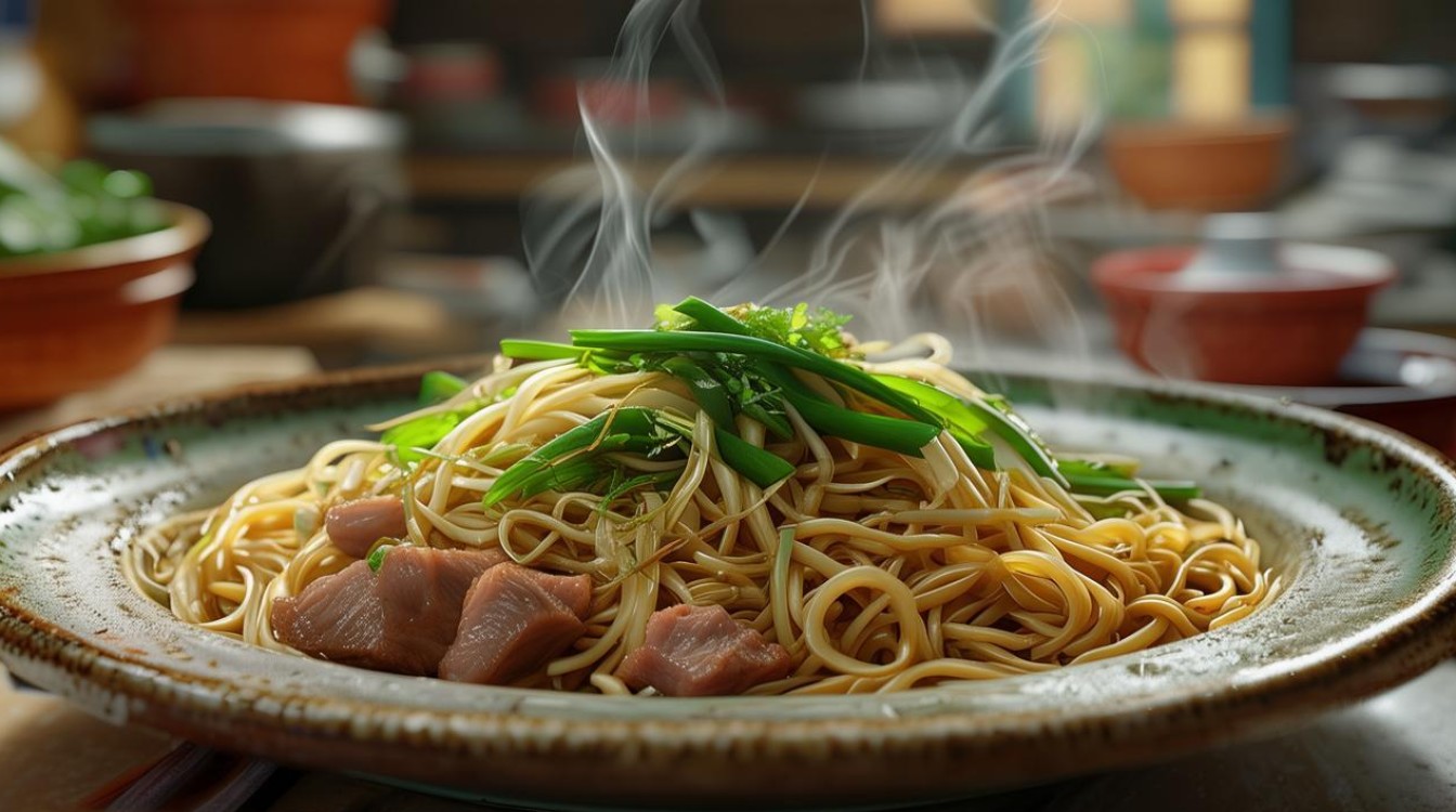 如何在家轻松做出美味的排骨豆角焖面？-图2