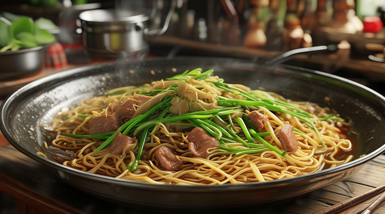 如何在家轻松做出美味的排骨豆角焖面？-图4