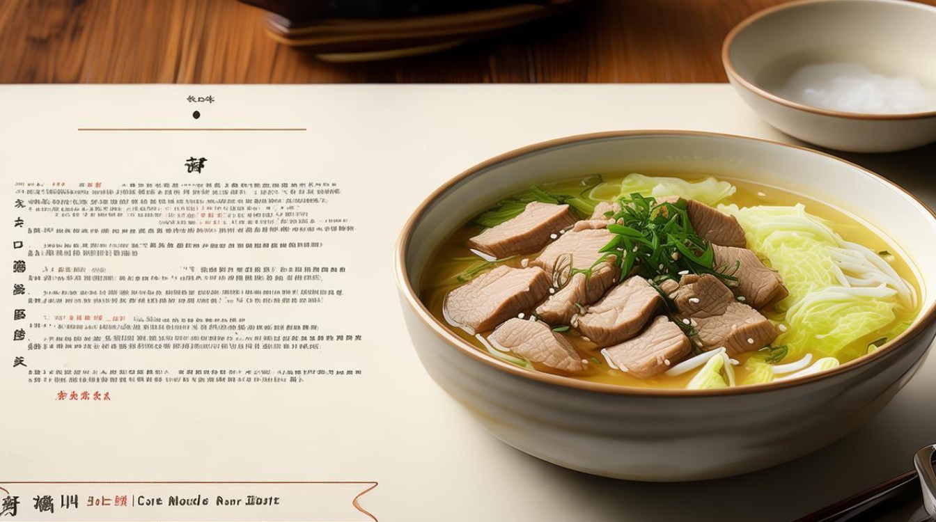 如何制作美味的白菜粉丝肉片汤？-图3
