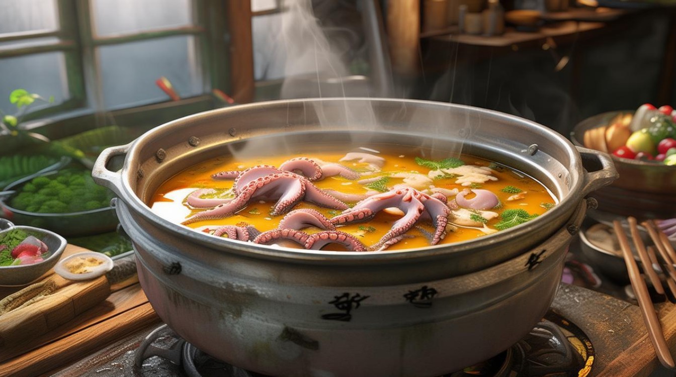章鱼煲汤怎么做？家常做法与技巧分享-图4