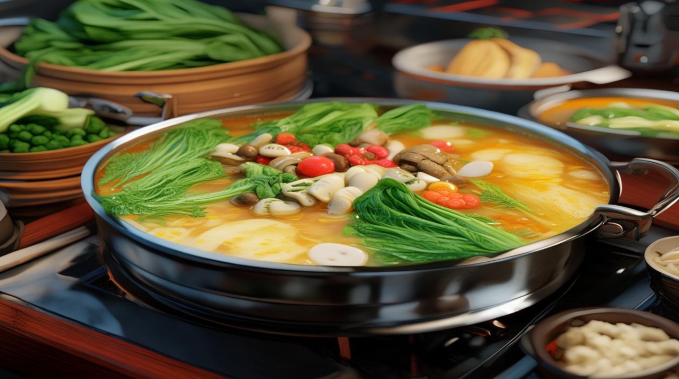 素菜火锅汤怎么做？简单又美味的家常做法-图1