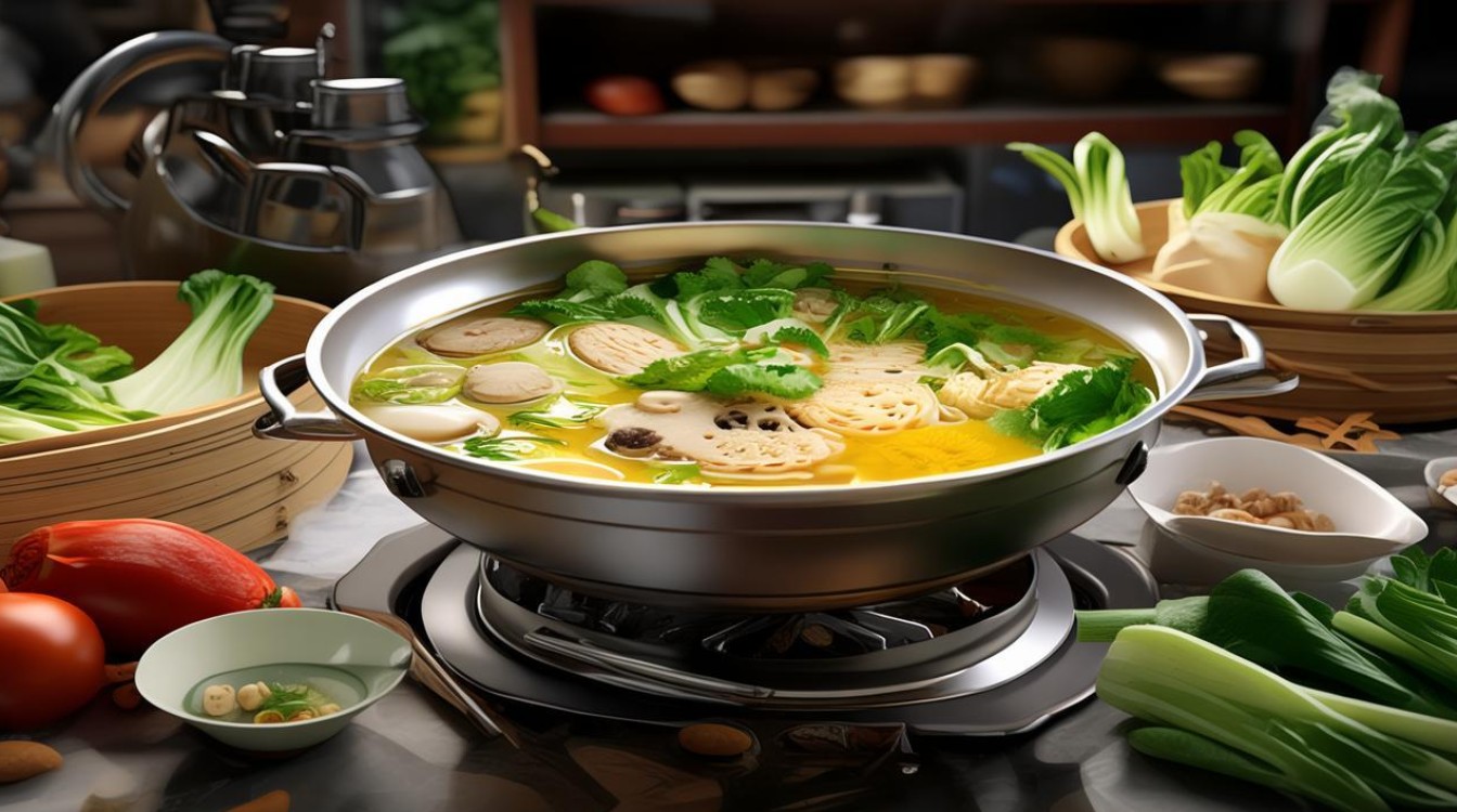 素菜火锅汤怎么做？简单又美味的家常做法-图2