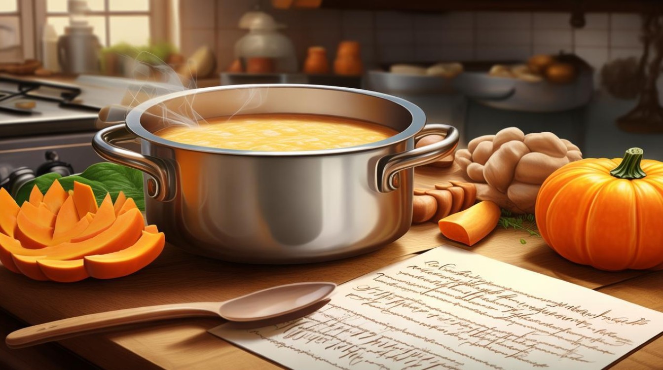 如何制作美味的北瓜糊汤？简单步骤分享！-图4