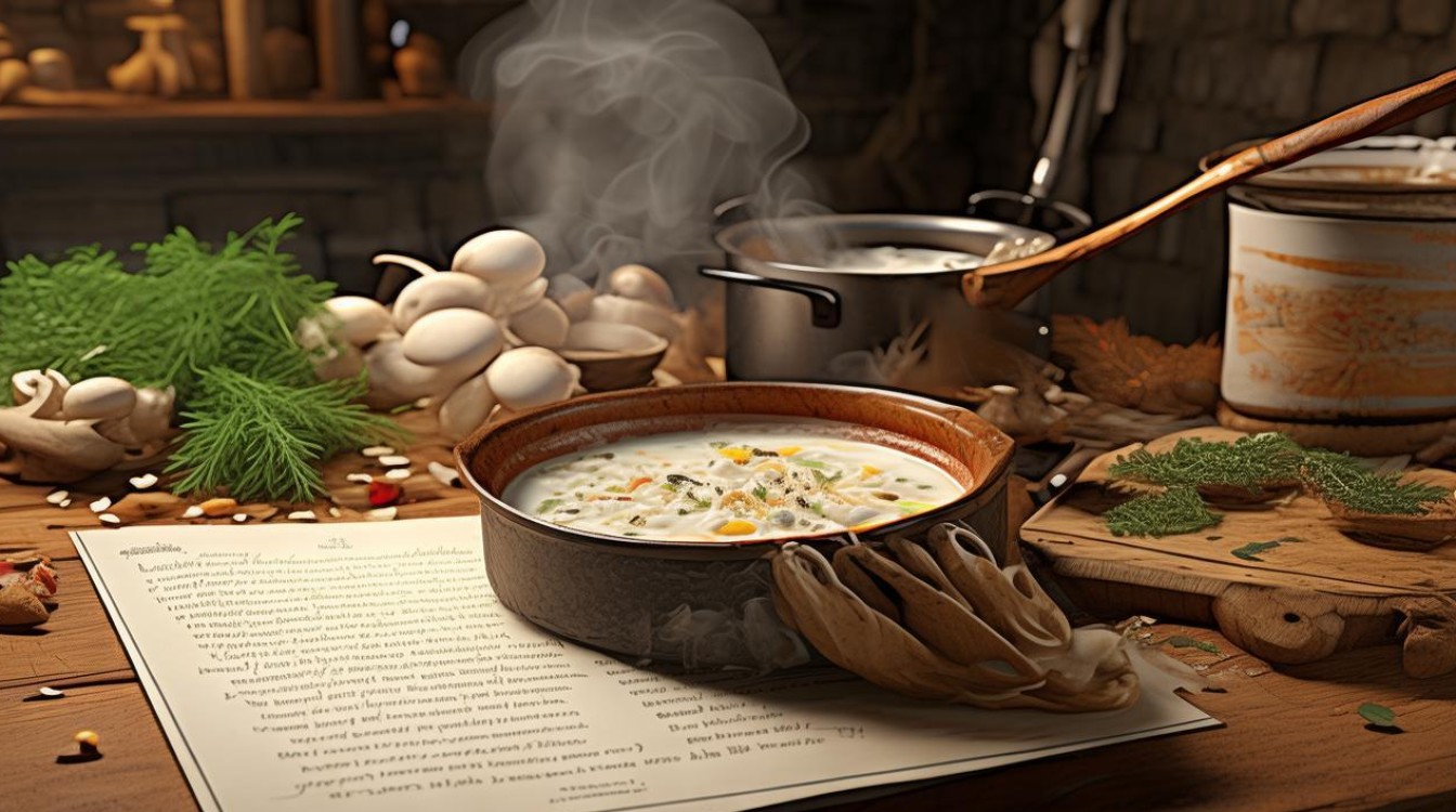 如何制作美味可口的蘑菇汤？简单步骤分享！-图1