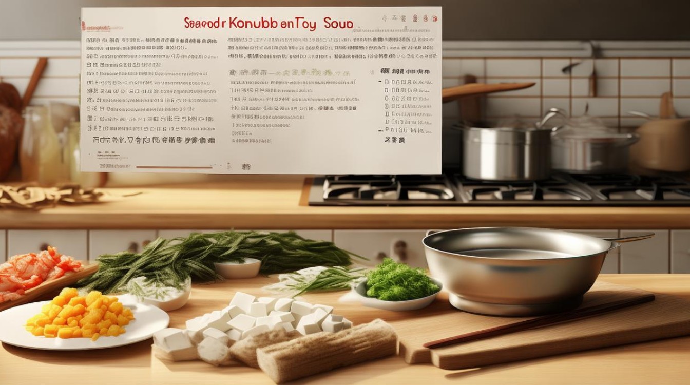 如何制作美味的海米海带豆腐汤？-图3