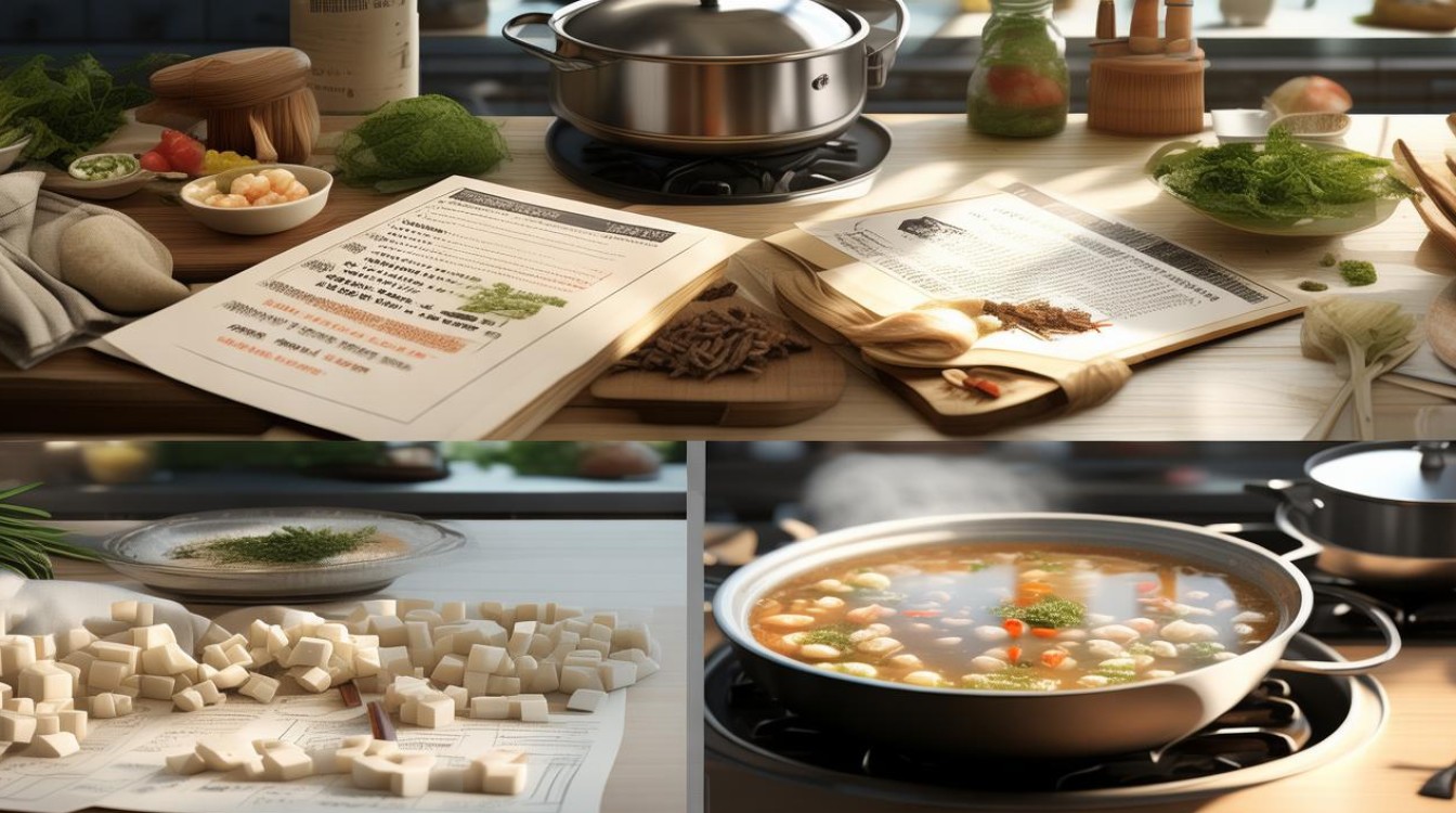 如何制作美味的海米海带豆腐汤？-图4