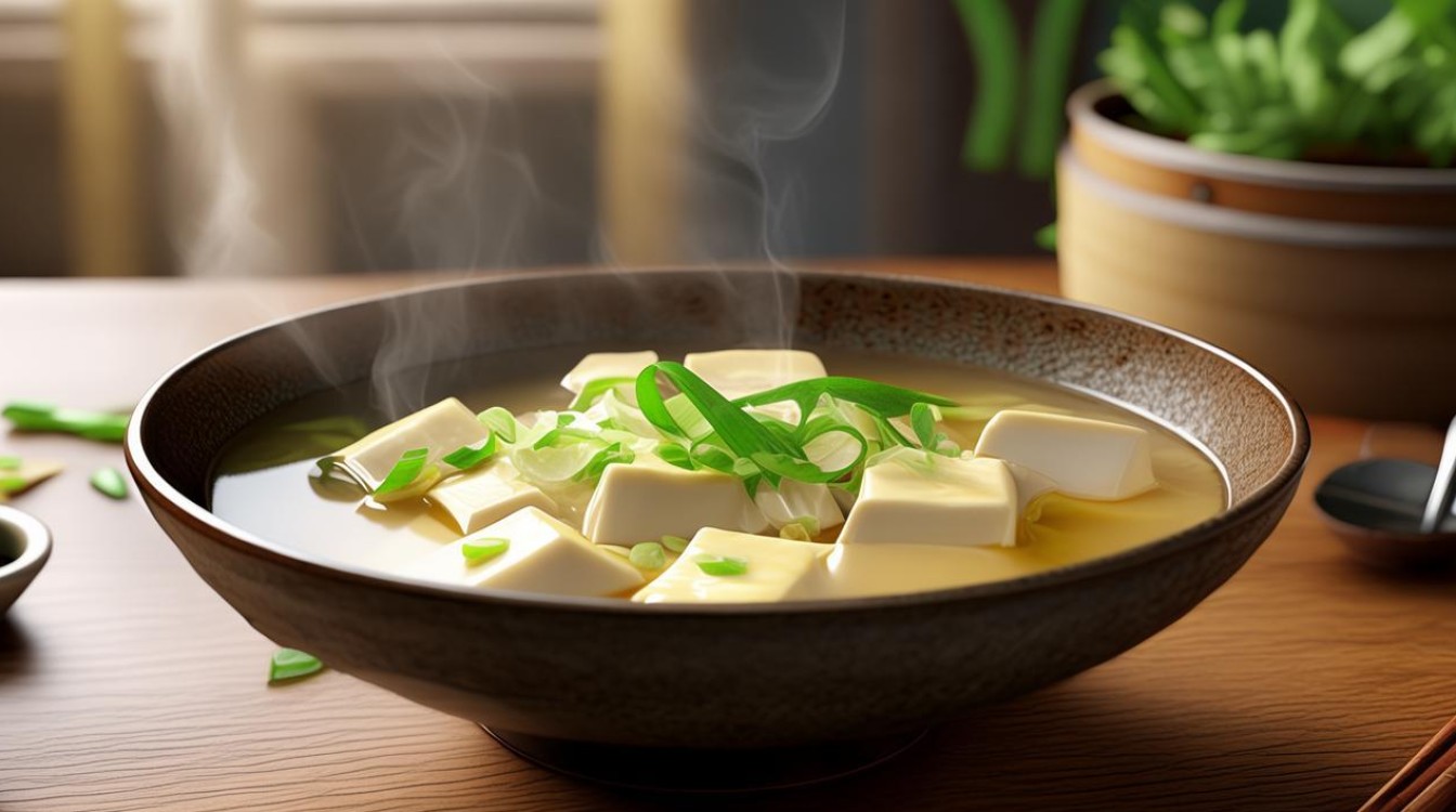 如何在家轻松做出美味的日本豆腐汤？-图1