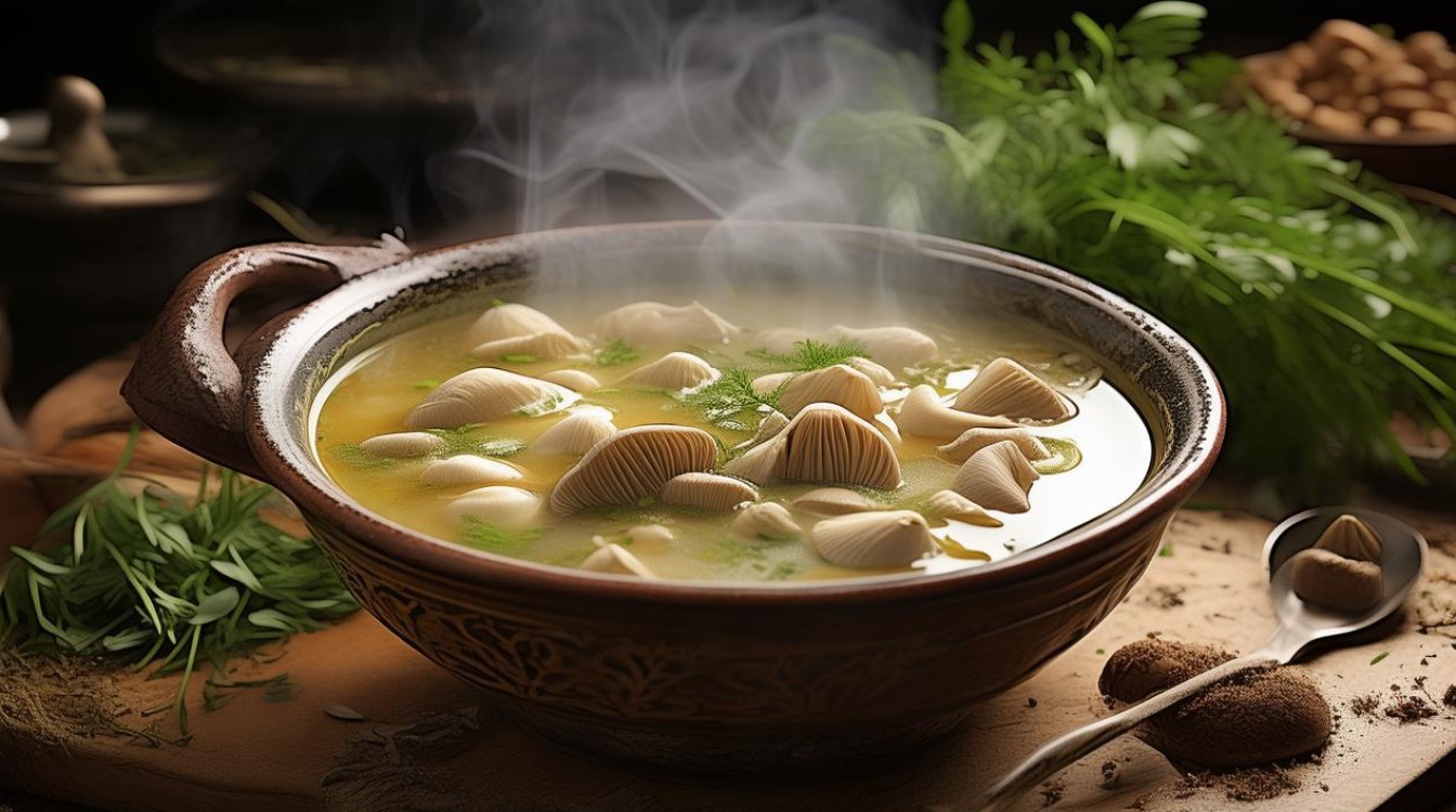 如何制作鲜美的野生蘑菇汤？简单步骤分享！-图3