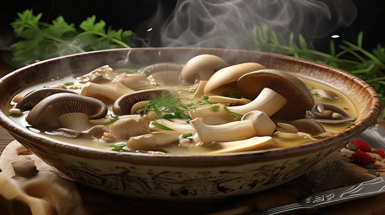 如何制作鲜美的野生蘑菇汤？简单步骤分享！-图4