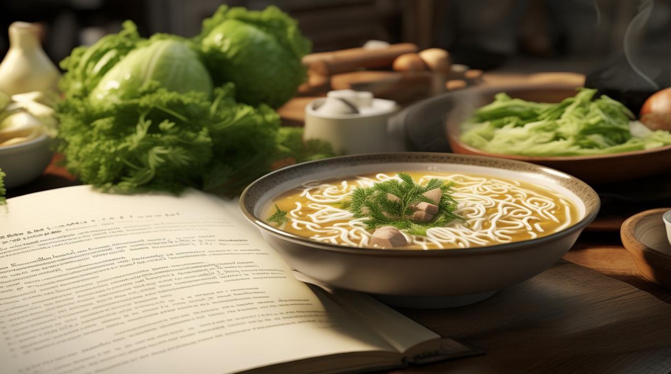 白菜羊肉粉丝汤的做法，白菜羊肉粉丝汤的做法大全-图1