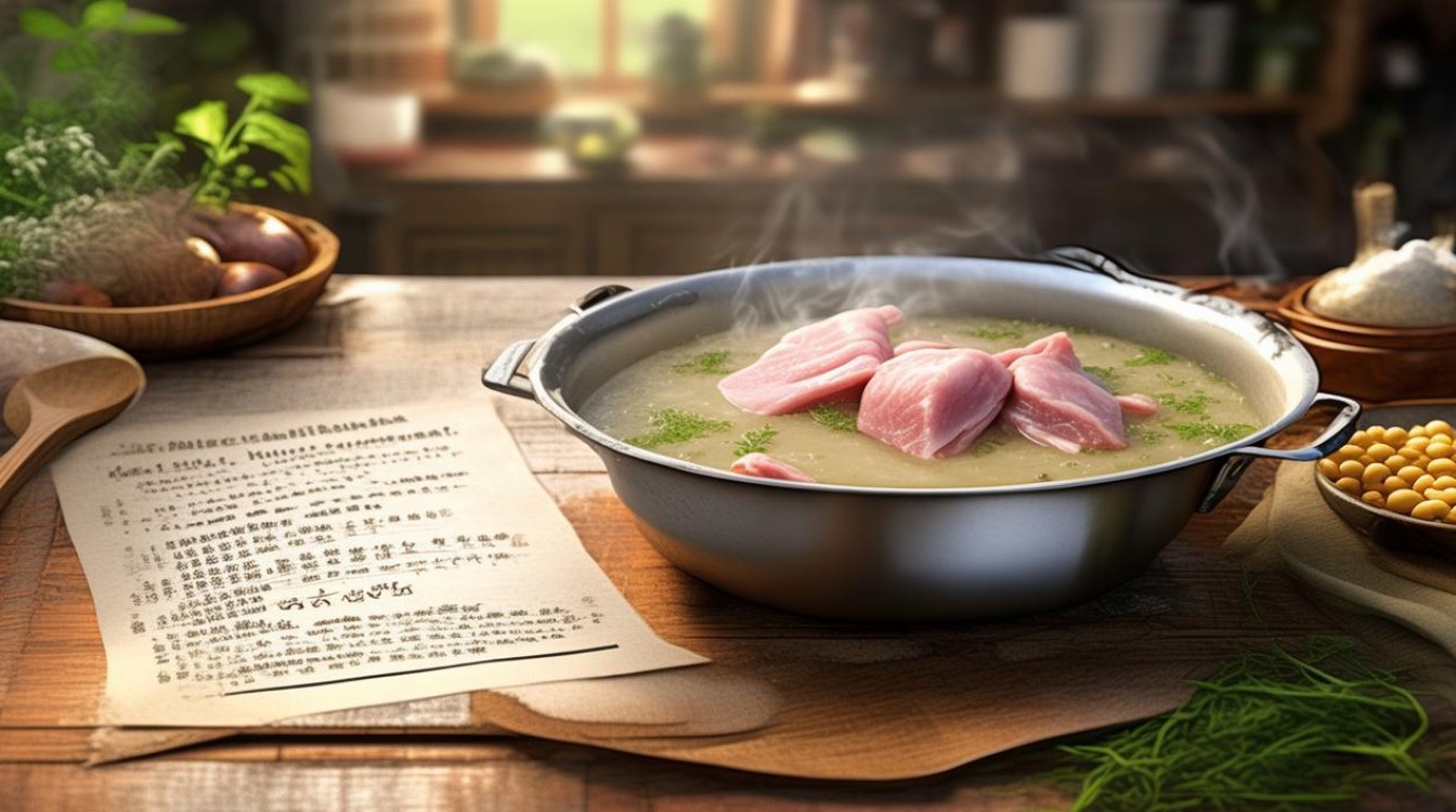 猪蹄汤的家常做法，黄豆猪蹄汤的家常做法-图1