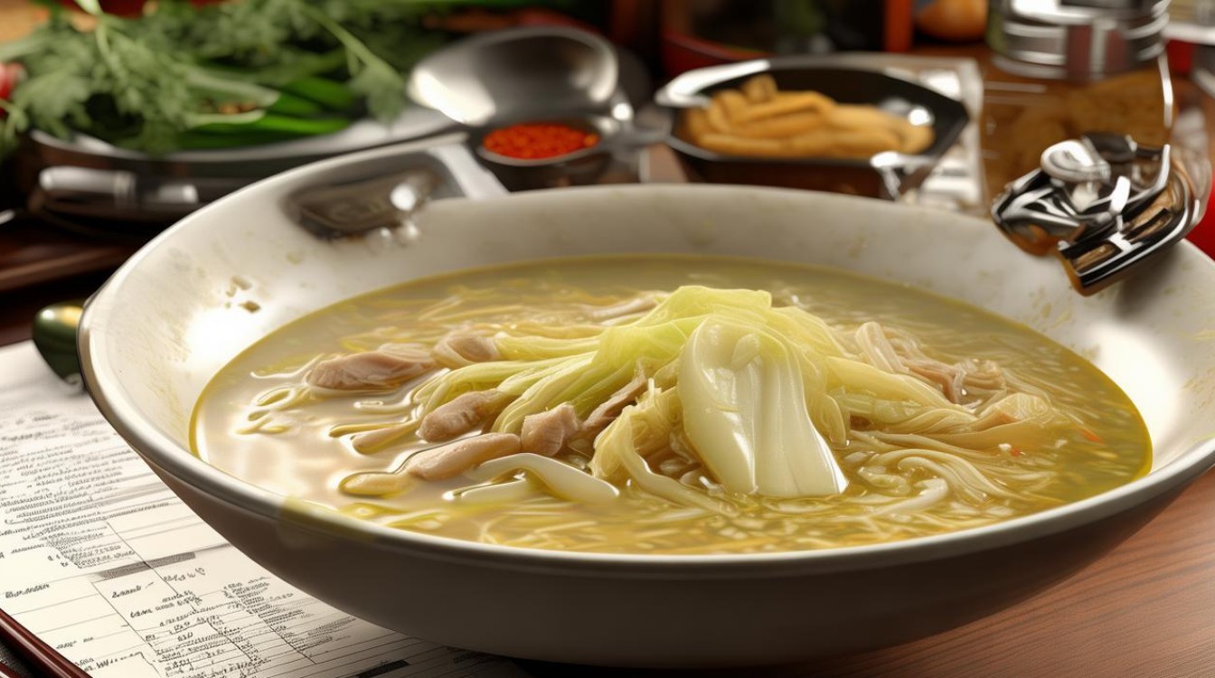 酸菜肉丝汤粉的做法，酸菜肉丝汤粉的做法大全-图1