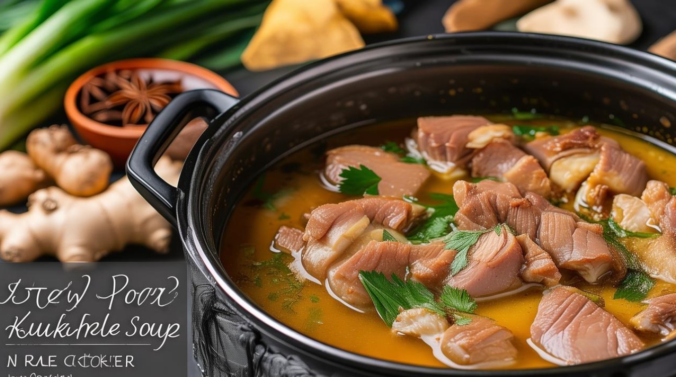 电饭煲猪蹄汤的做法，电饭煲猪蹄汤的做法大全-图1