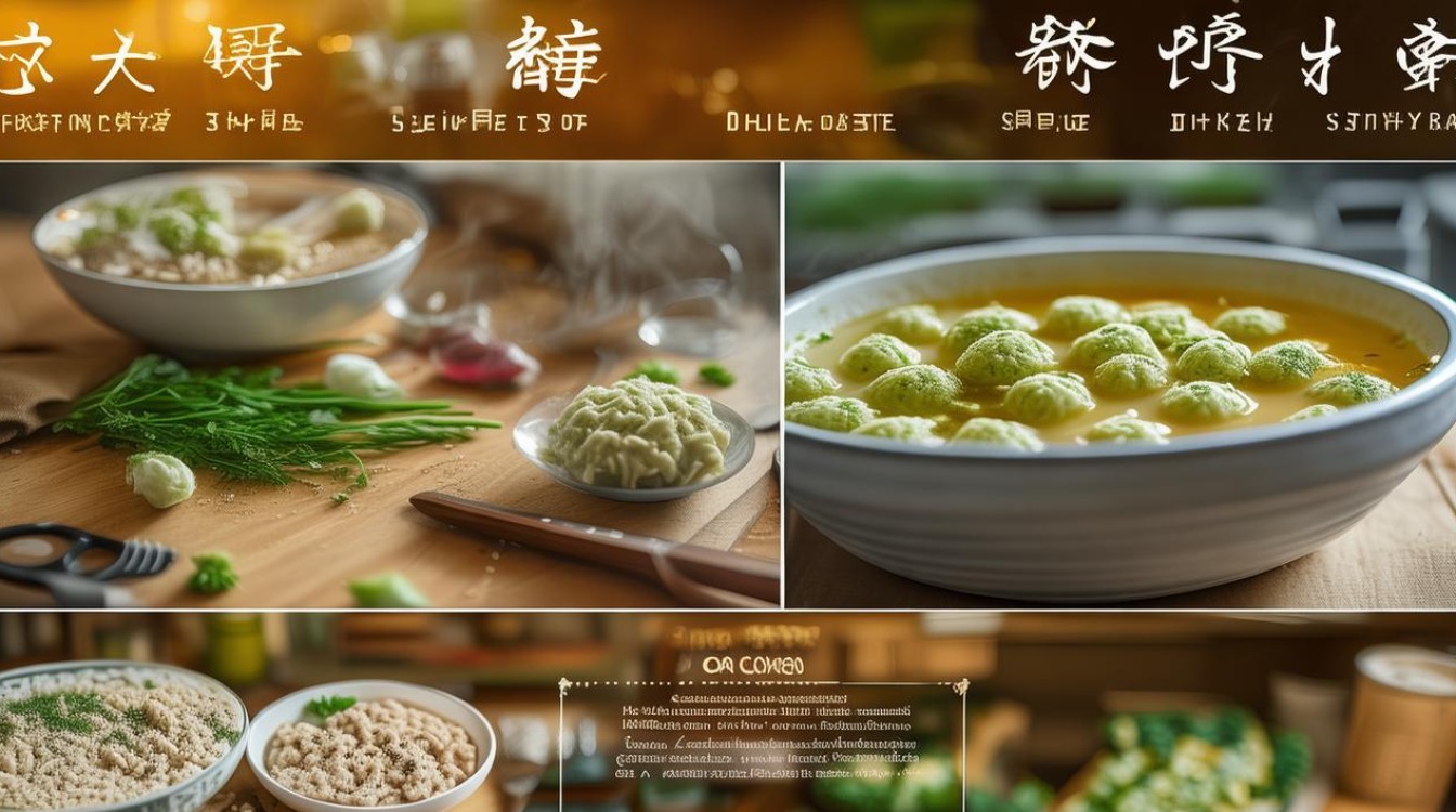 茼蒿丸子的做法汤，茼蒿丸子汤的家常做法-图1