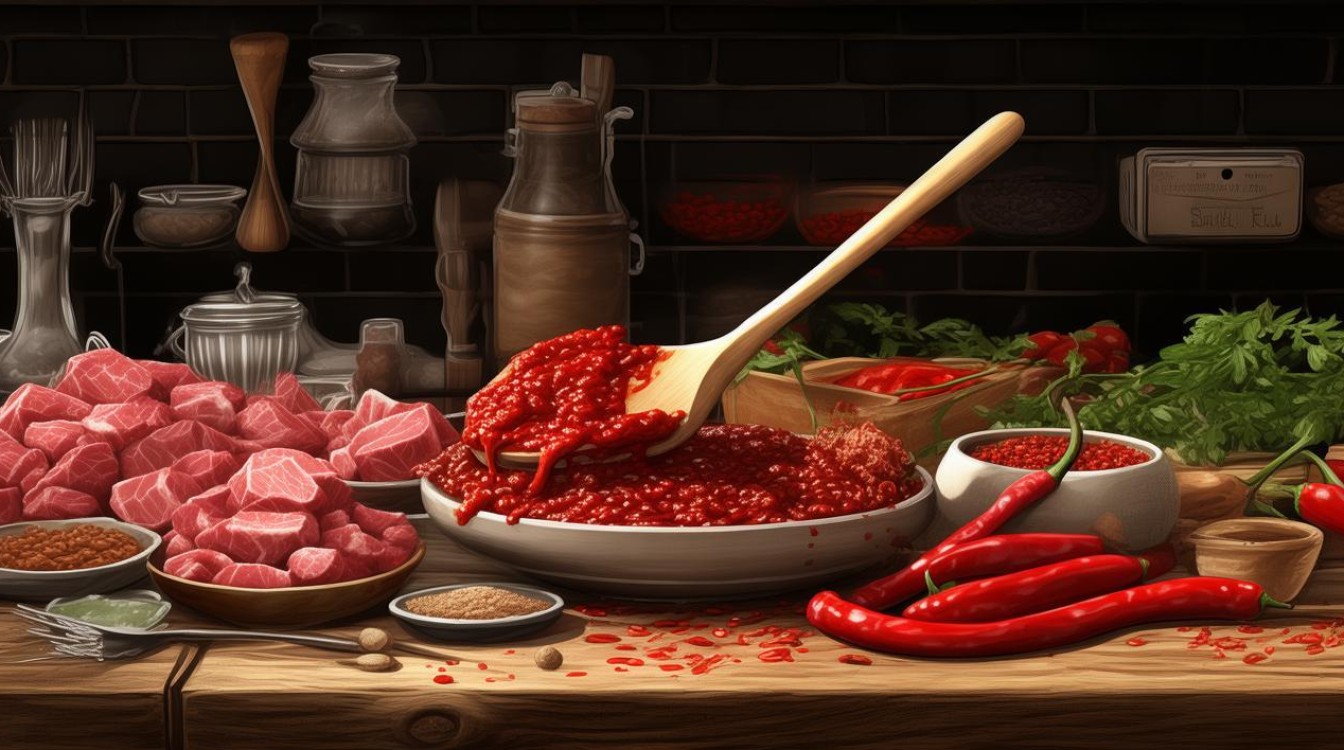 家常牛肉辣椒酱的做法，家常牛肉辣椒酱的做法和步骤-图1