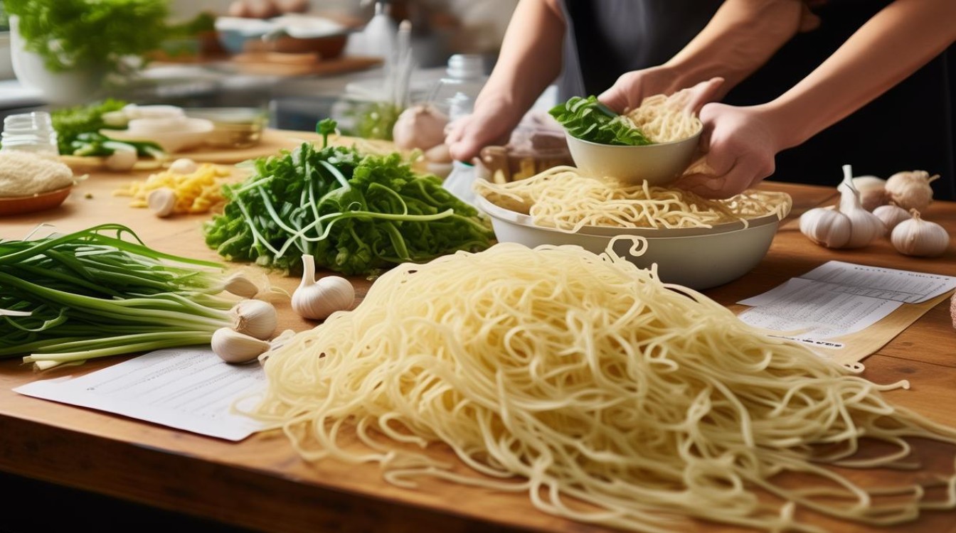 蒜苔面的做法大全家常，蒜苔面怎么做好吃-图1
