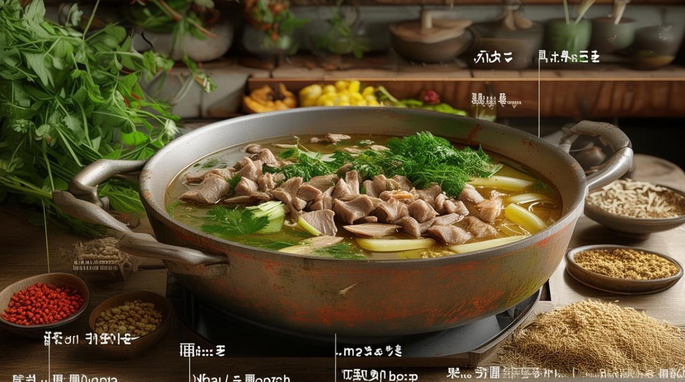 青海羊汤的做法，青海羊汤的做法和配料-图1