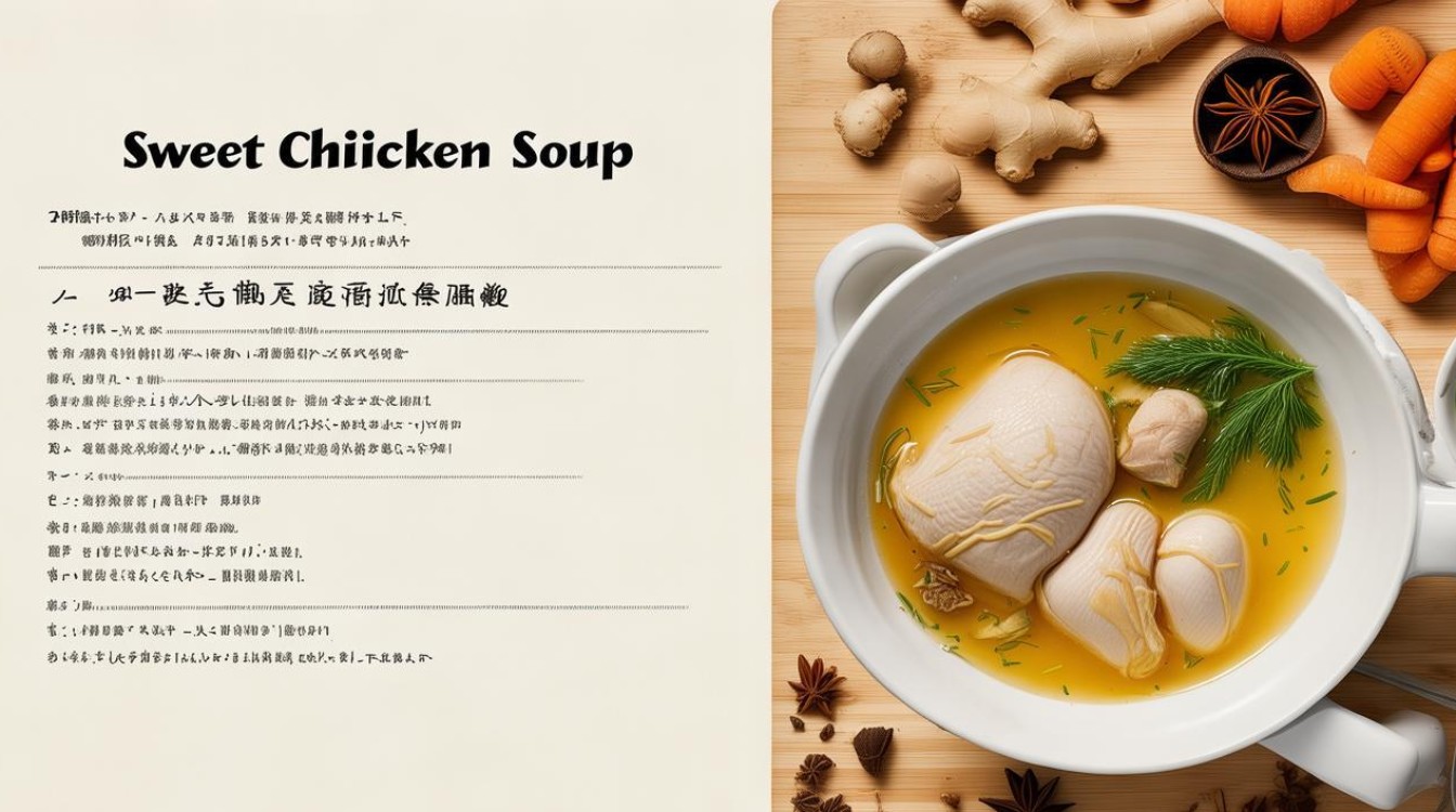 甜汤鸡的做法，甜汤鸡的做法大全-图1